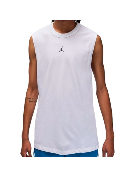 Jordan Acquista la T-shirt bianca senza maniche Dri-FIT | 24Segons