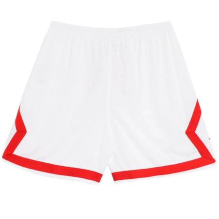 Woman Jordan Heritage Diamond White Gym Red Shorts
