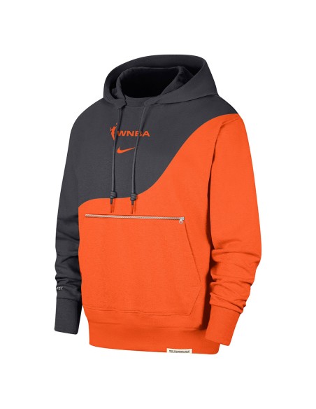 Acquista WNBA Logo Team 13 Felpa Antracite Arancione Brillante|24Segoni