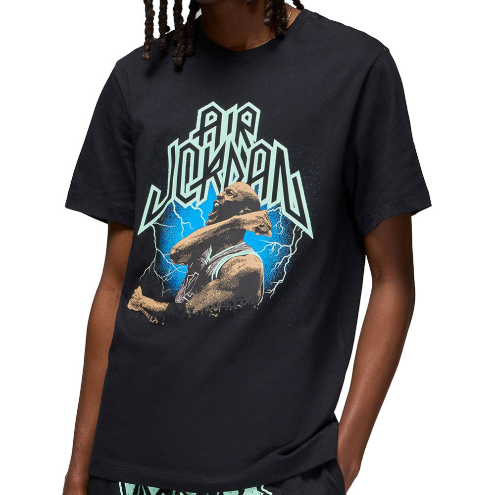 Jordan Sport Metal Dri-FIT Black T-Shirt