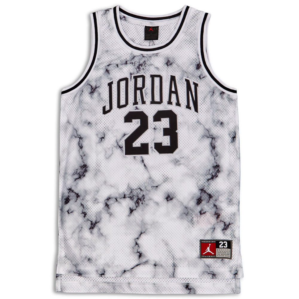 Camiseta Junior Jordan 23 Striped White