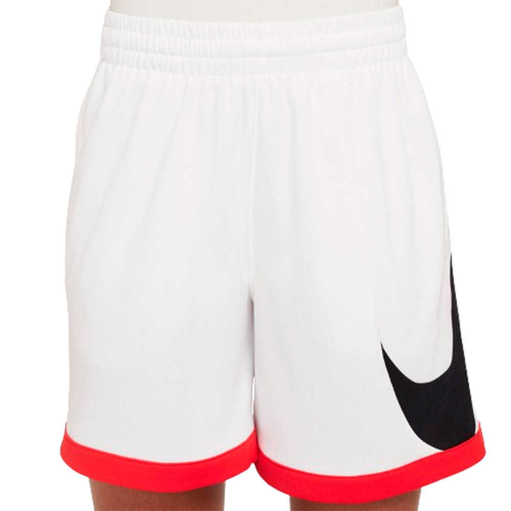Junior Nike Dri-FIT Multi+ White Shorts