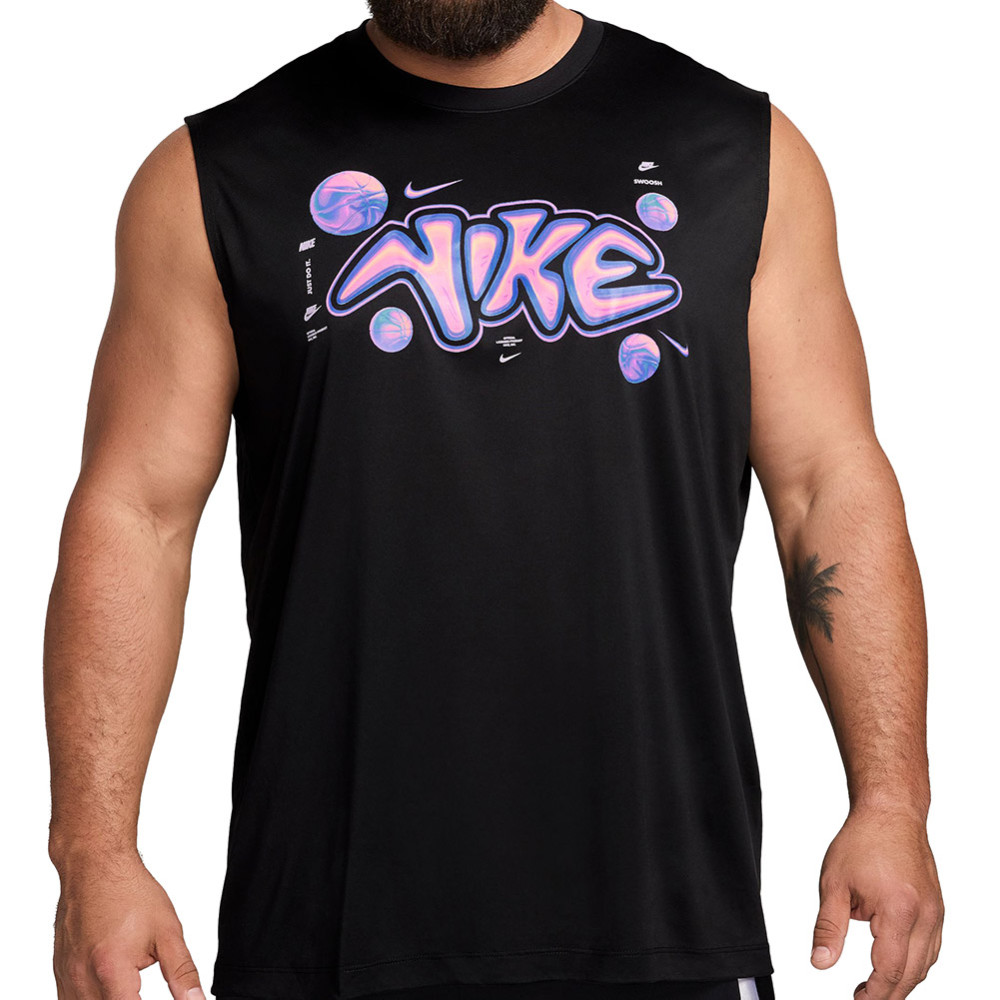 Camiseta Nike Dri-FIT Sleeveless Basketball Black