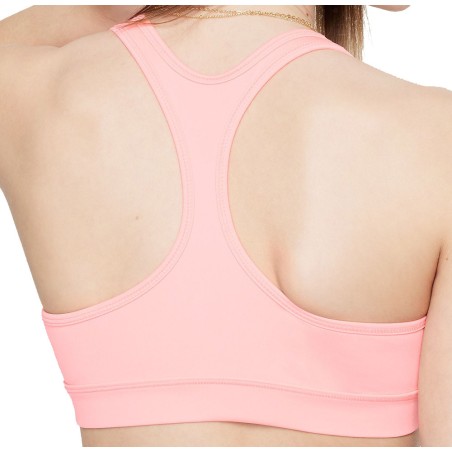 Girl Nike Swoosh Sports Pink Bra