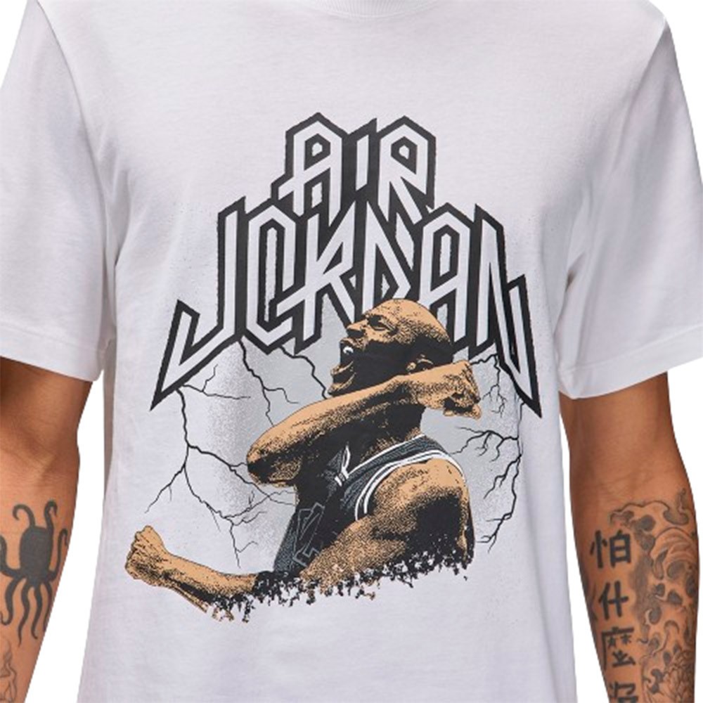 Jordan Sport Metal Dri-FIT White T-Shirt