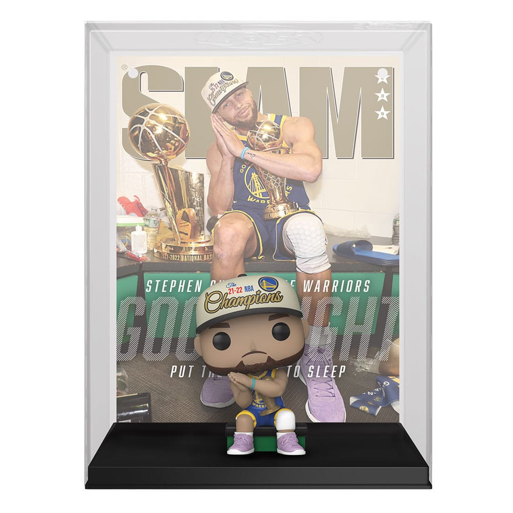 Figura Funko Pop Stephen Curry Golden State Warriors SLAM 9cm