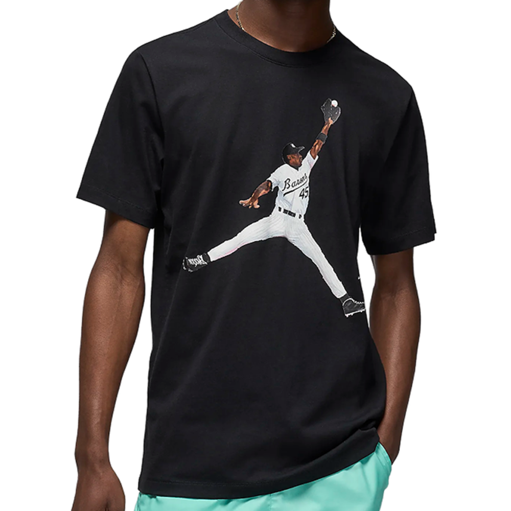 Camiseta Jordan Flight MVP Crew Black