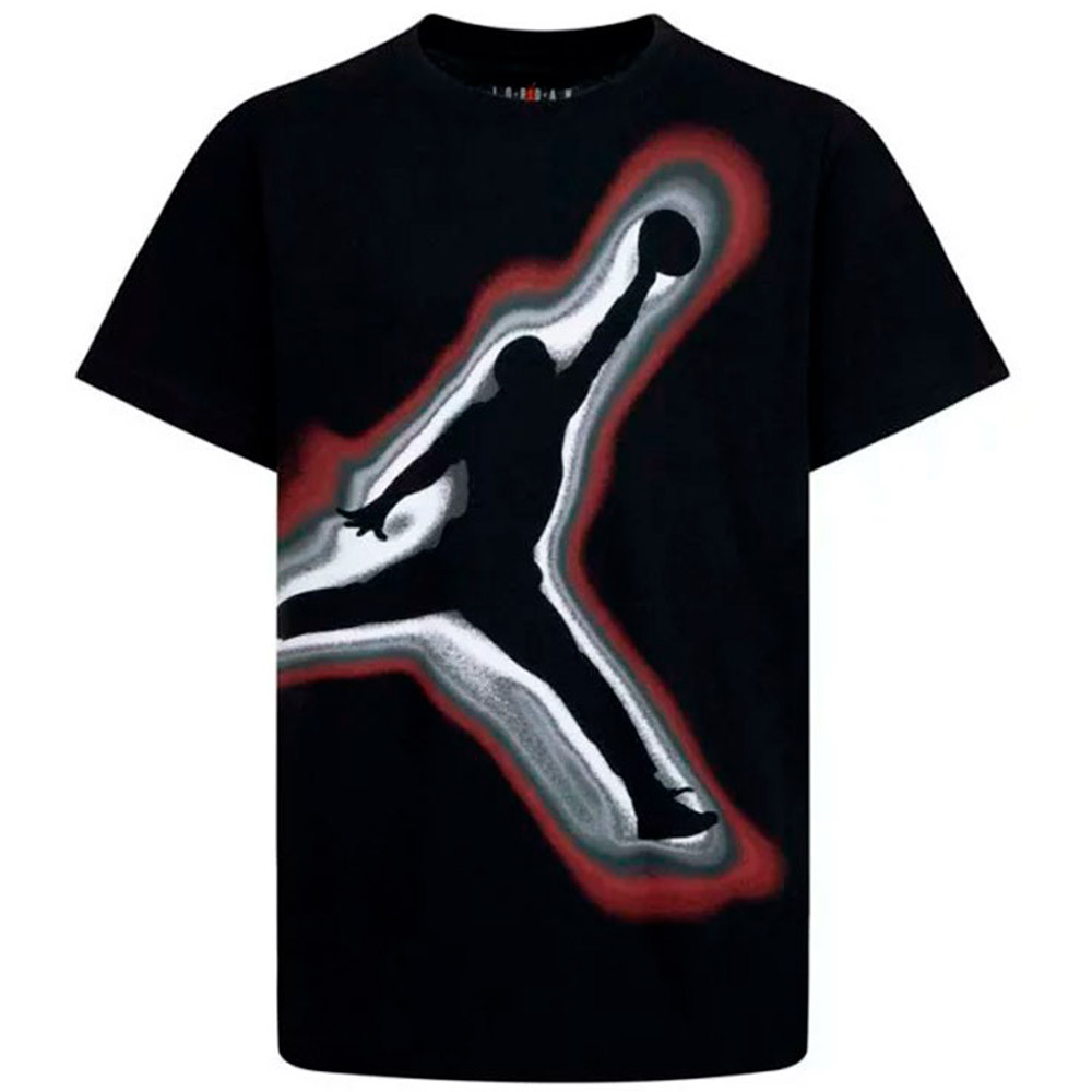 Camiseta Junior Jordan Heatmap Jumpman Black