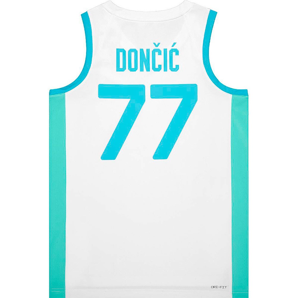 Camiseta Luka Doncic Slovenia 23-24 Preolympic White