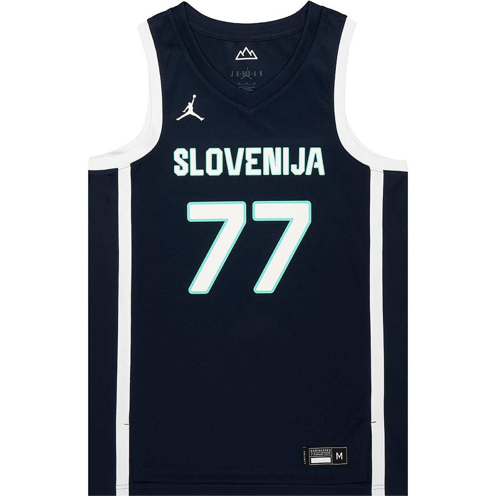 Camiseta Luka Doncic Slovenia 23-24 Preolympic Blue