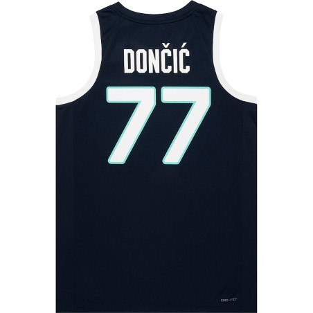 Camiseta Luka Doncic Slovenia 23-24 Preolympic Blue