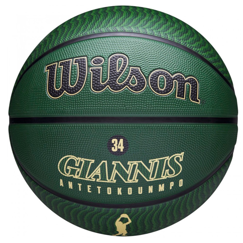 Giannis Antetokounmpo Milwaukee Bucks NBA Player Icon Outdoor Sz7 Ball