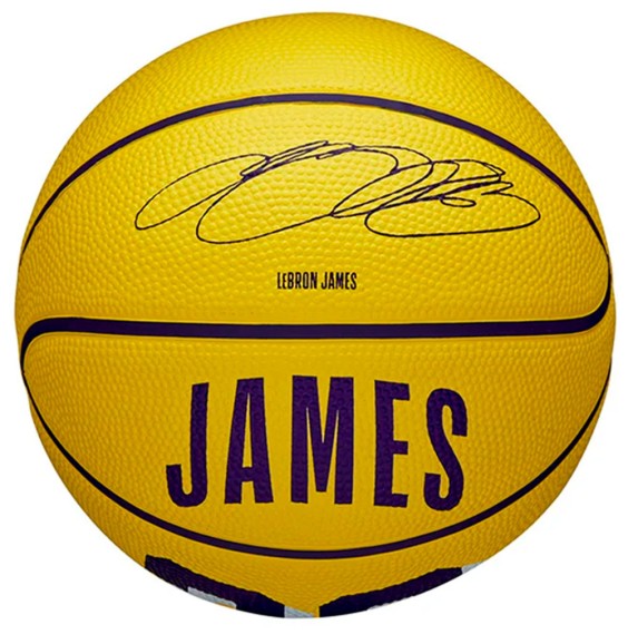 Comprar Balón LeBron James Lakers NBA Player Icon Mini Sz3 | 24Segons