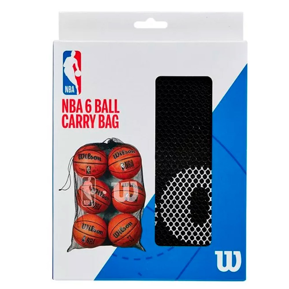 Bolsa Wilson NBA 6 Balones Mesh Carrying