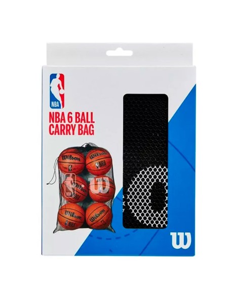 Wilson NBA Acheter Sac de 6 Balles Portage en Maille | 24Segons