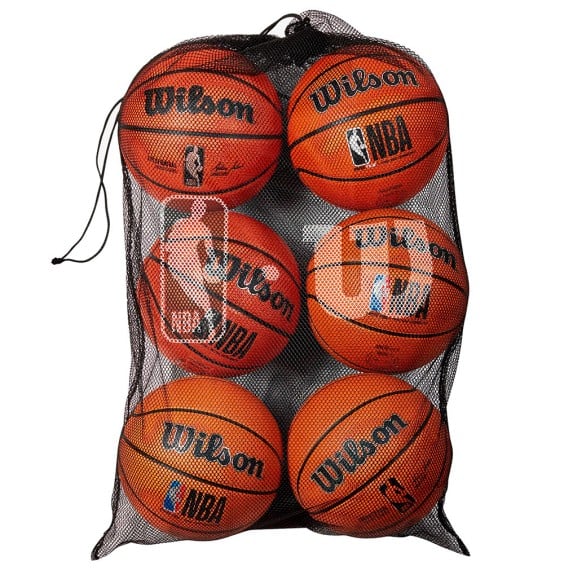 Wilson NBA Acheter Sac de 6 Balles Portage en Maille | 24Segons
