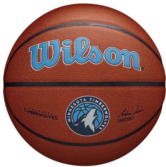 Wilson NBA Acquista il pallone dell'alleanza della squadra Timberwolves | 24Segons