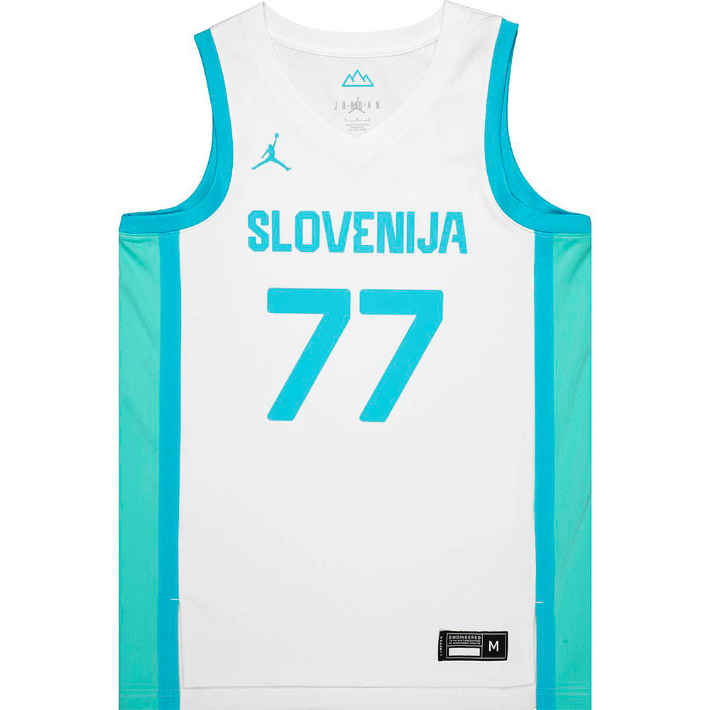 Camiseta Junior Luka Doncic Slovenia White
