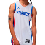 Jordan France National Team Limited Olympics White Jersey