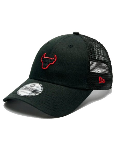 Acquista il cappellino nero Chicago Bulls 9Forty Trucker | 24Segons