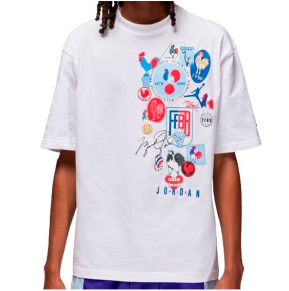 Jordan Acquista la T-shirt Sport x FFBB White | 24Segons