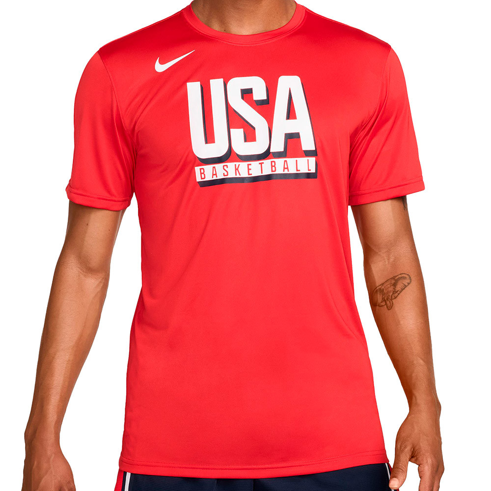 Samarreta Nike USAB Practice Dri-FIT Red