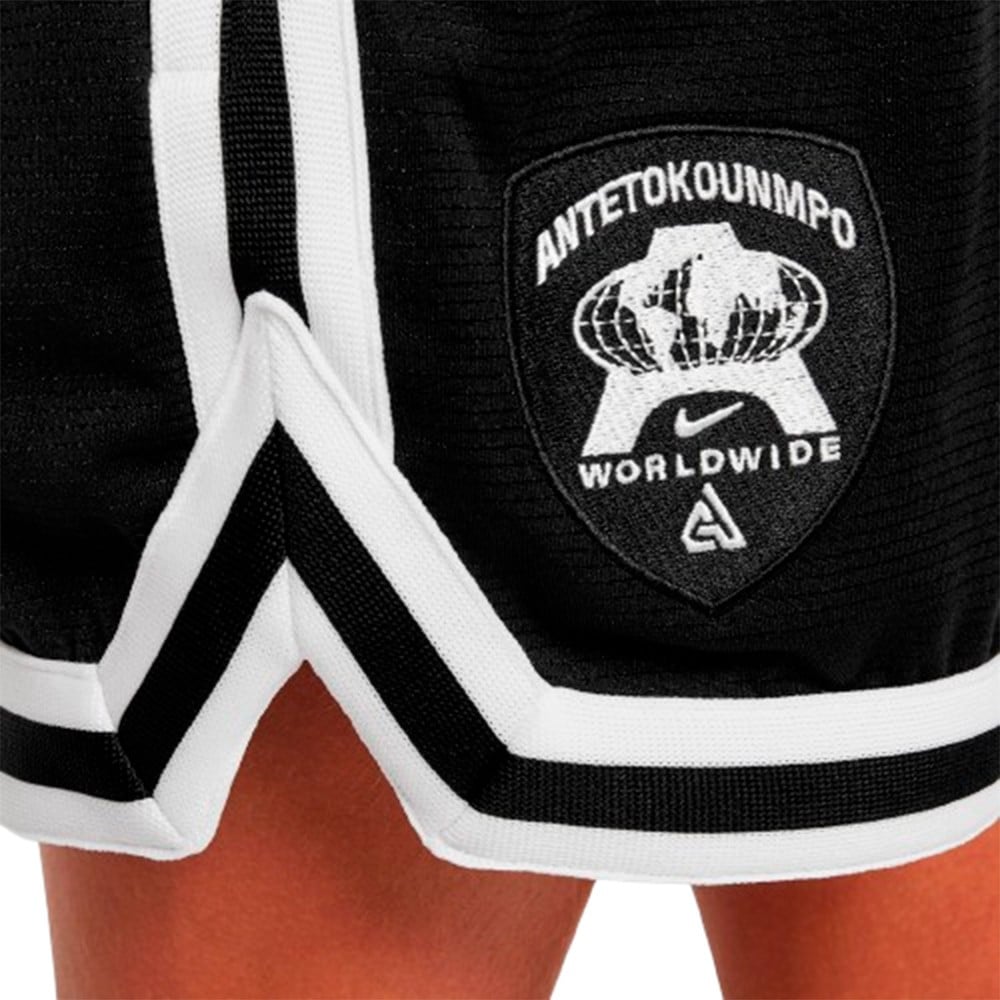 Junior Nike Giannis Antetokounmpo DNA Black Shorts