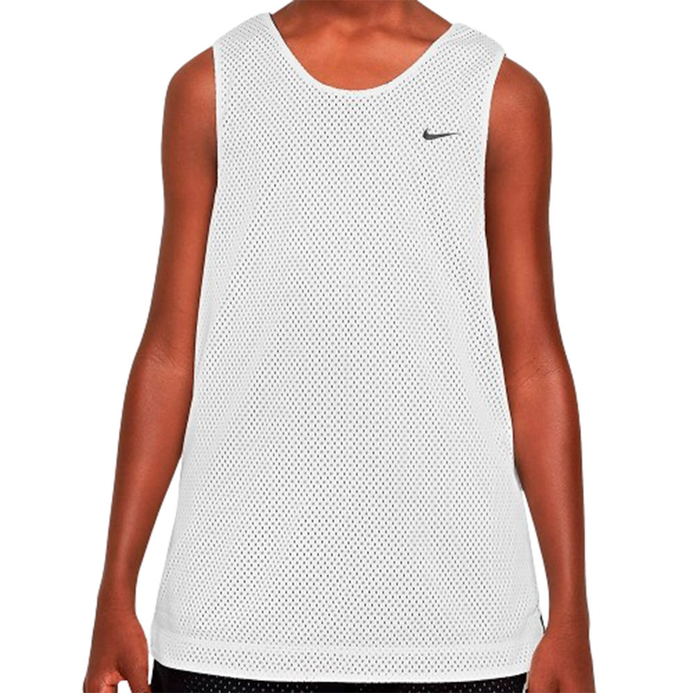 Junior Nike Dri-FIT Reversible White Black Tank Top
