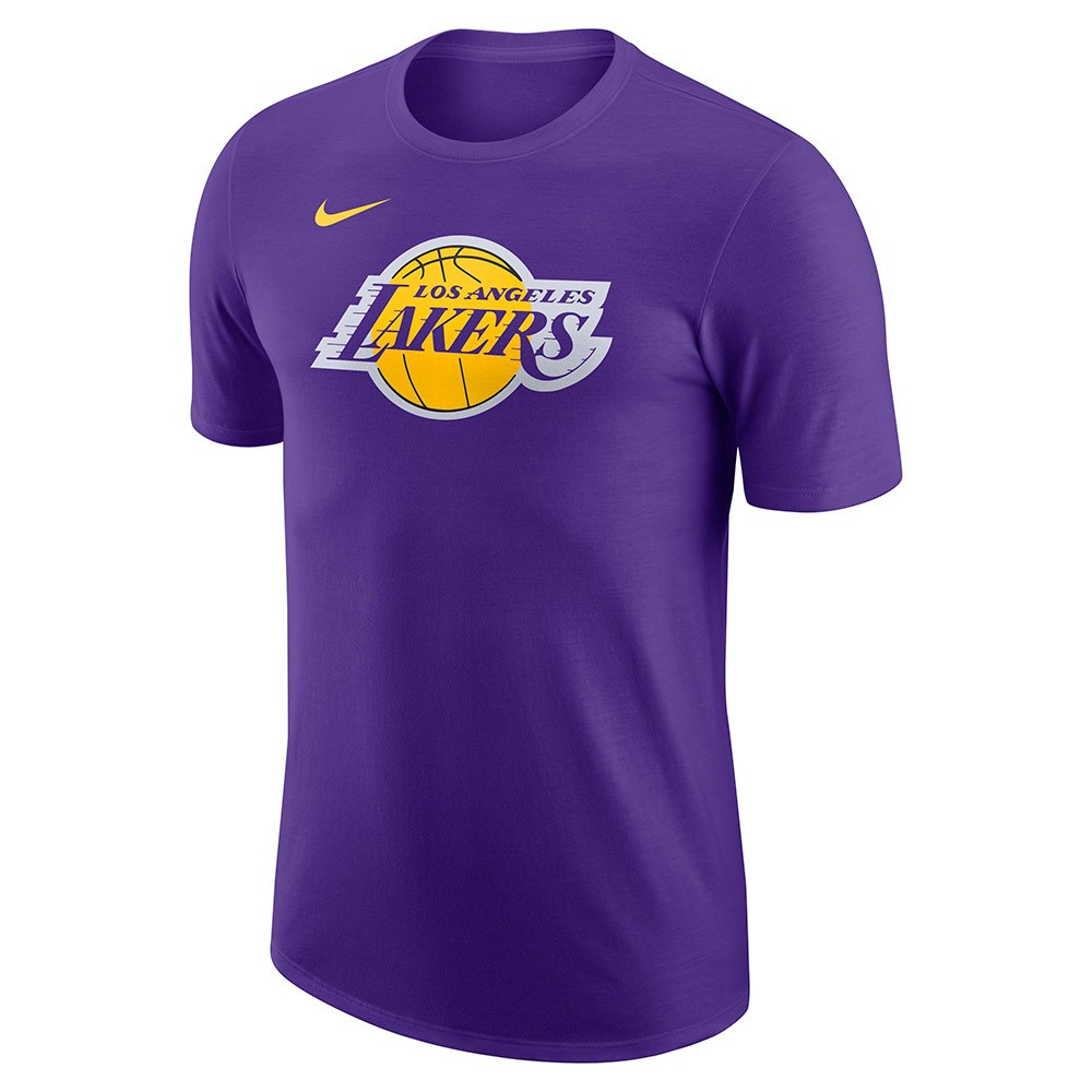 Camiseta Los Angeles Lakers Essentials Logo Purple