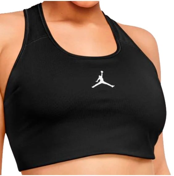 Jordan Comprare Reggiseno Jumpman Meddium Suppert Nero | 24Segons