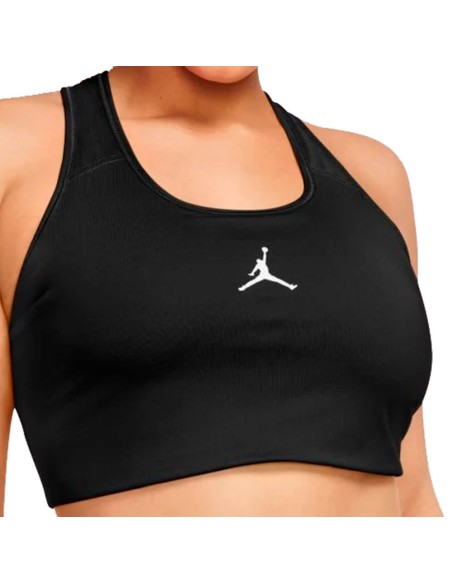 Jordan Comprare Reggiseno Jumpman Meddium Suppert Nero | 24Segons