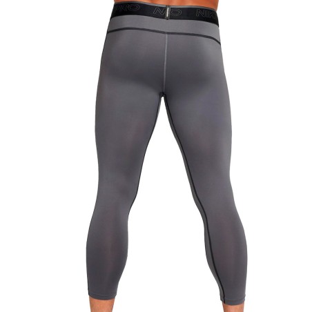 Nike Pro Dri-FIT 3/4 Grey Tights