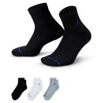 Calcetines Jordan Everyday Black Blue Ankle Socks (3P)