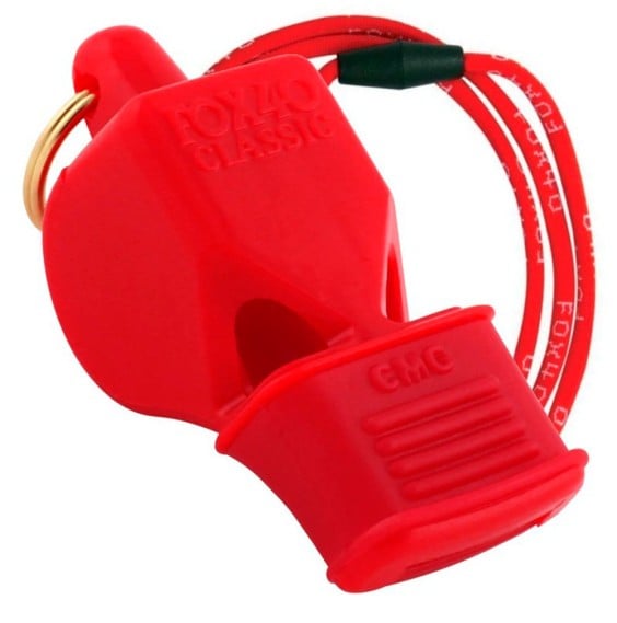 Fox Acquista Whistle 40 Classic CMG Cordino rosso | 24Segons