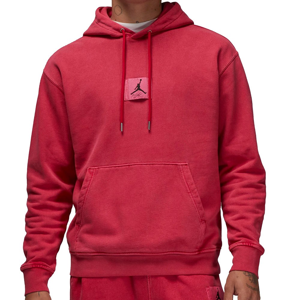 Jordan Essentials Fleece Statement Cardinal Red Hoodie