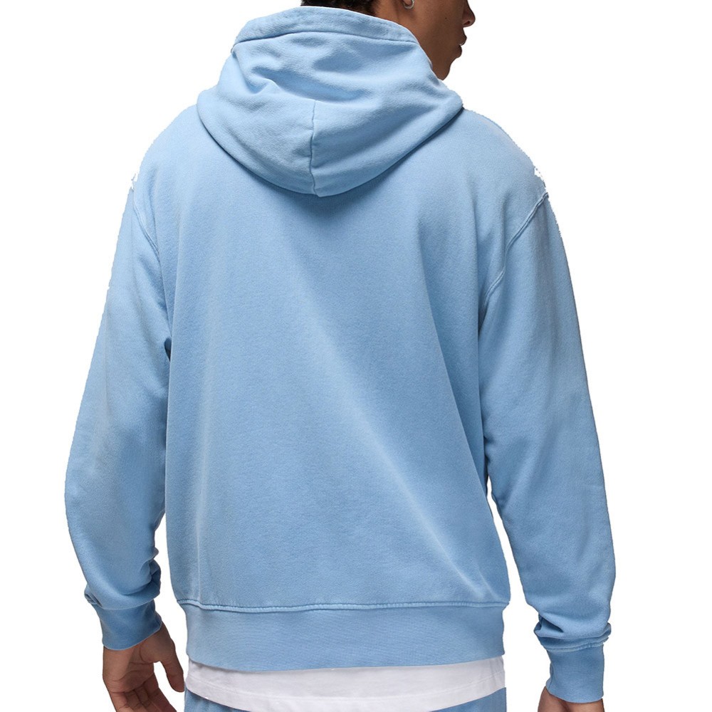 Jordan Essentials Fleece Statement Blue Grey Hoodie