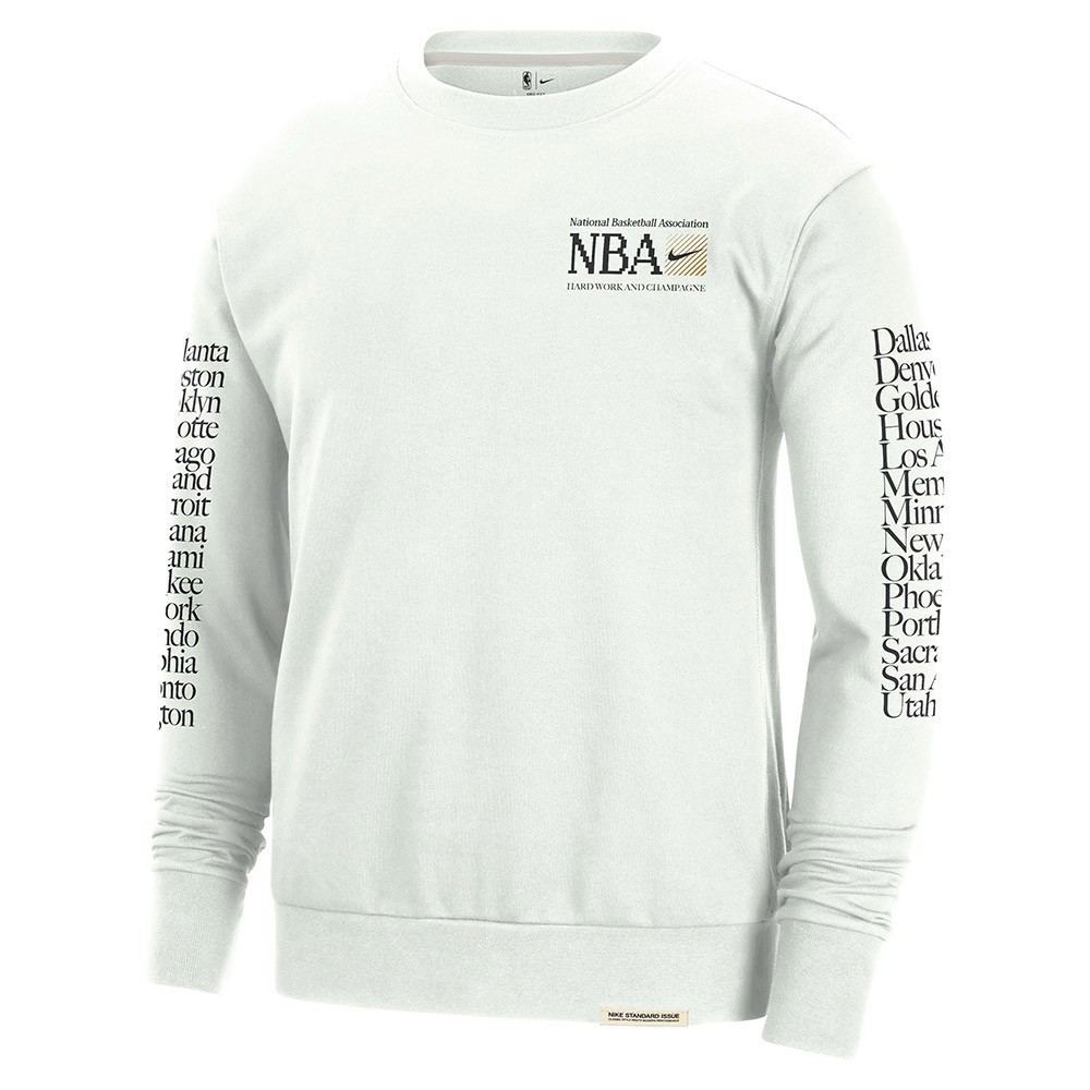 Nike NBA Team 31 Standard Issue White Sweatshirt