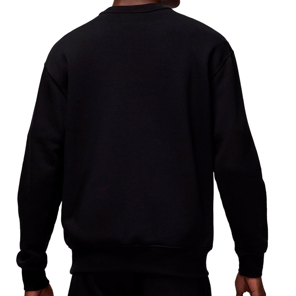 Jordan Brooklyn Fleece Crew-Neck Black Sweatshirt