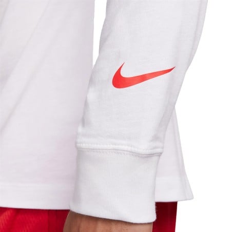 Camiseta Nike Lebron Longsleeve White