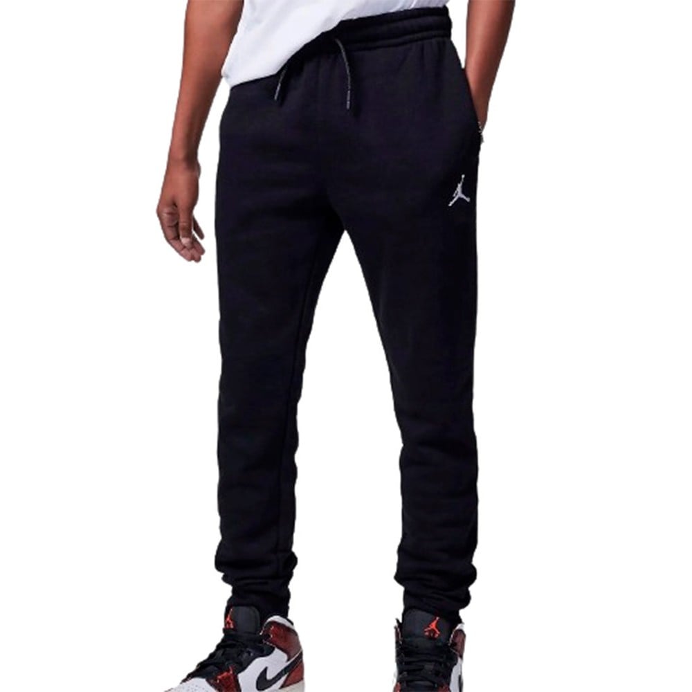 Junior Jordan Brooklyn Fleece Essentials Black Pants