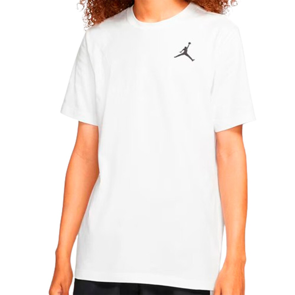 Camiseta Junior Jordan Jumpman Dri-FIT White