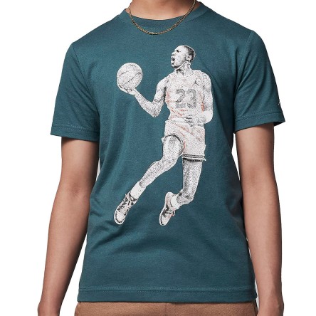 Comprar Camiseta Junior Jordan Dots Graphic Oxidized Green | 24Segons