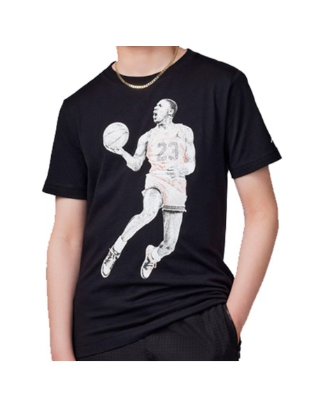 Jordan Acheter T-shirt Junior Dots Graphic Noir | 24Segons