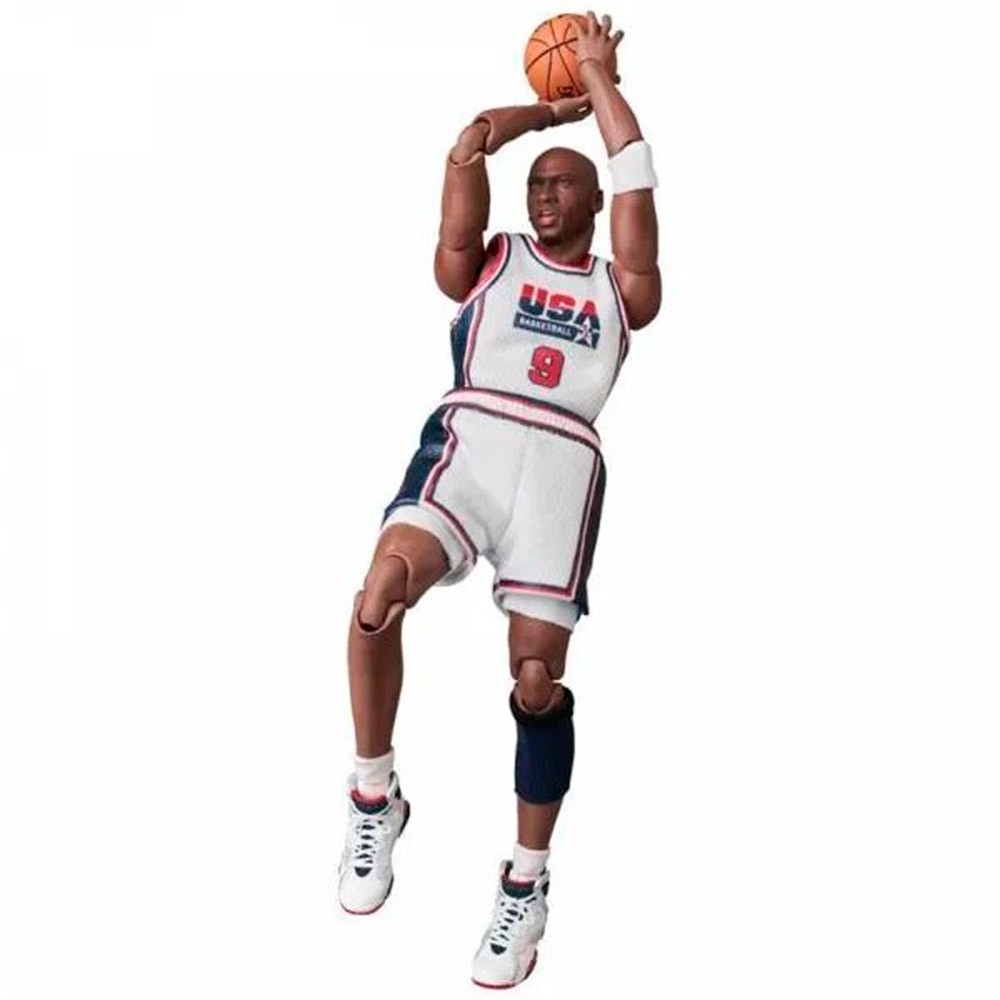 Enterbay Real Michael Jordan USA White Barcelona '92 17cm