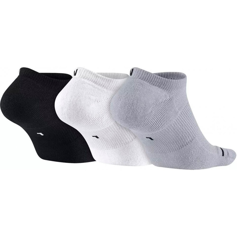 Jordan Jumpman No Show White Grey Black 3P Socks