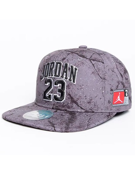 Jordan Acheter Casquette Jersey Flat Rim Gris | 24Segons
