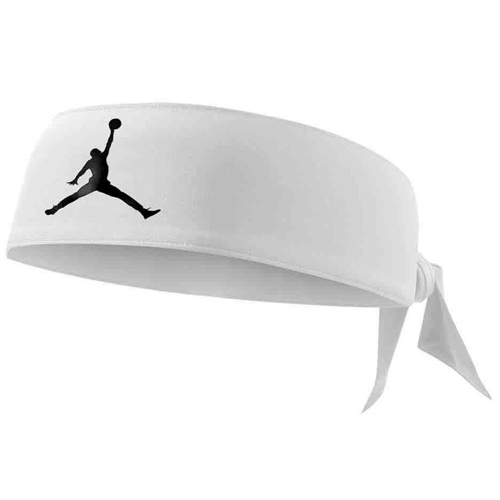 Cinta Jordan Jumpman Dri-Fit Head Tie White