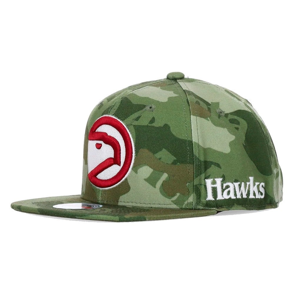 Atlanta Hawks Stretchfitted Tonal Camo Cap