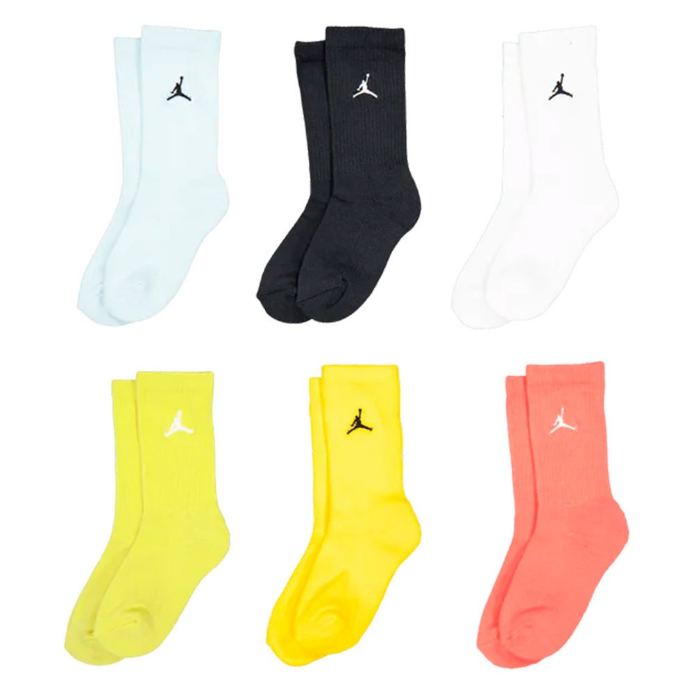 Mitjons Junior Jordan Everyday Essential Crew Multicolors 6pk