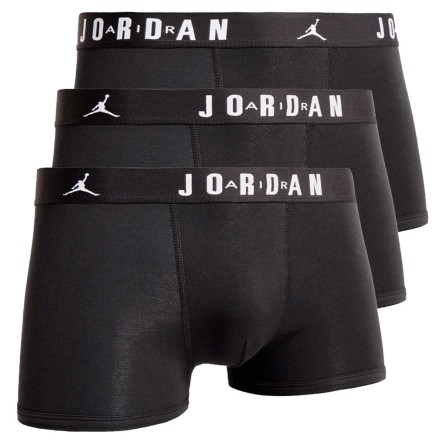 Buy Jordan Flight Cotton Strech Black 3Pk Briefs | 24Segons